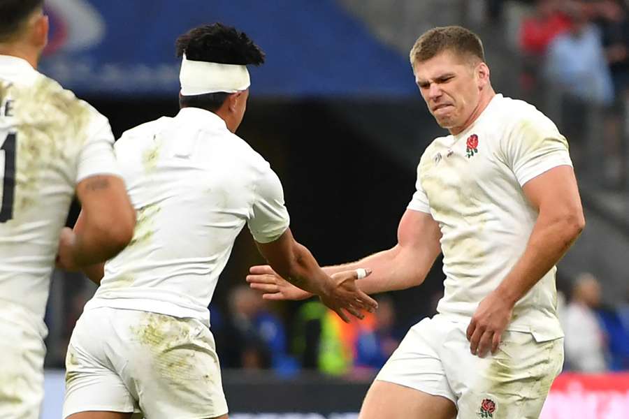 Owen Farrell was de grote man aan de kant van Engeland met 20 punten