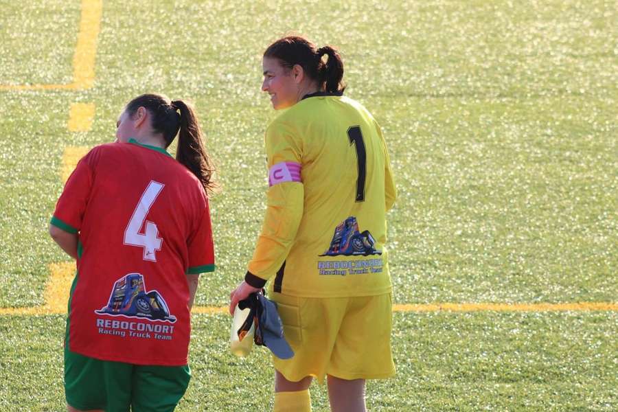 Raquel e Paula partilharam campo durante muitos anos