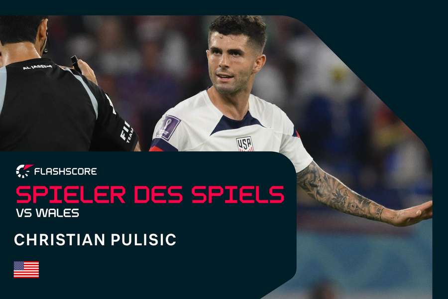 Spieler des Spiels: Christian Pulisic