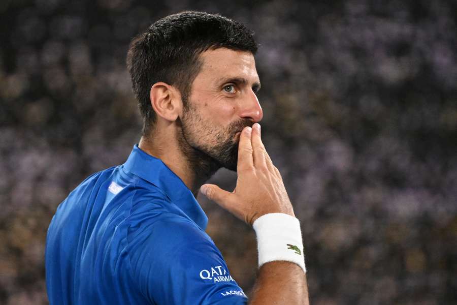 Djokovic sonríe en Australia.