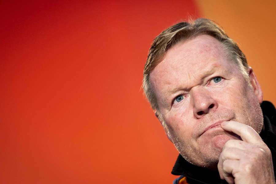 Koeman zwijgt over keuze voor spits tegen Hongaren