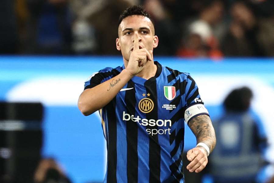 Lautaro Martínez fez o primeiro gol da partida