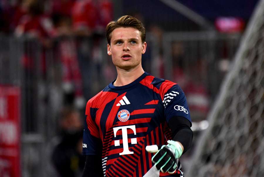 Urbig vor dem Spiel gegen Union Berlin.