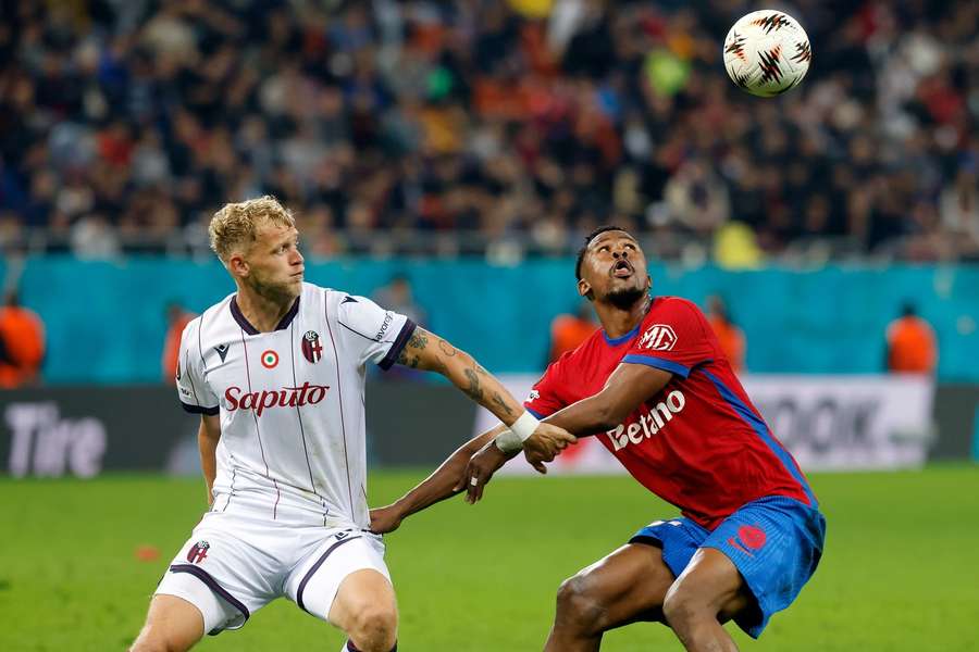 FCSB a pierdut pe teren propriu cu Bologna