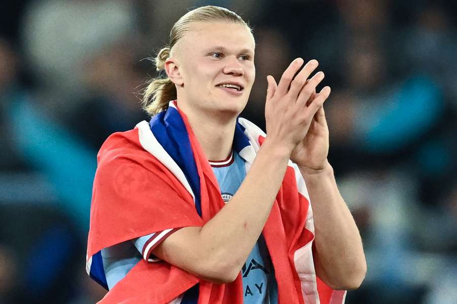 Manchester City's Erling Haaland couldn't stop breaking records in his maiden season in English football