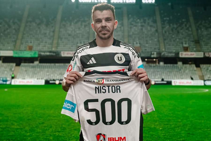 Dan Nistor, la meciul 500 în Superliga