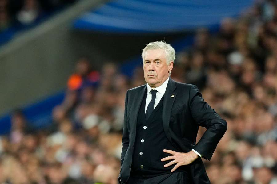 Carlo Ancelotti en Coupe du Roi mardi.
