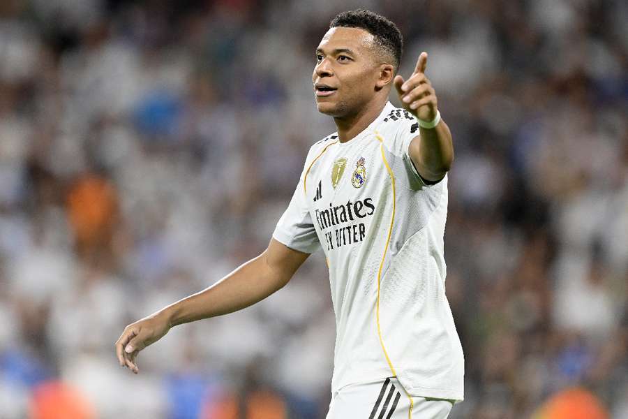 Mbappe, jugador del Real Madrid