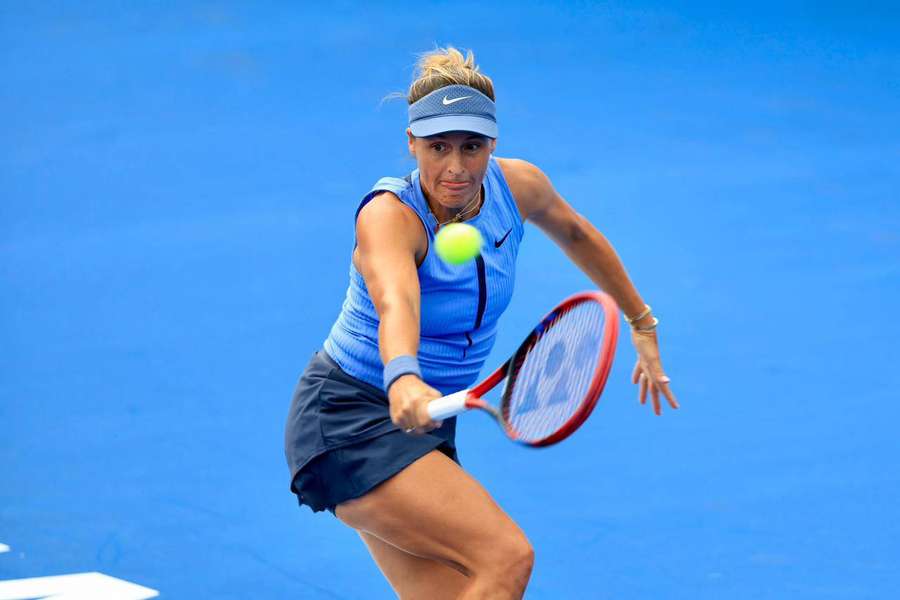 Tatjana Maria in Aktion
