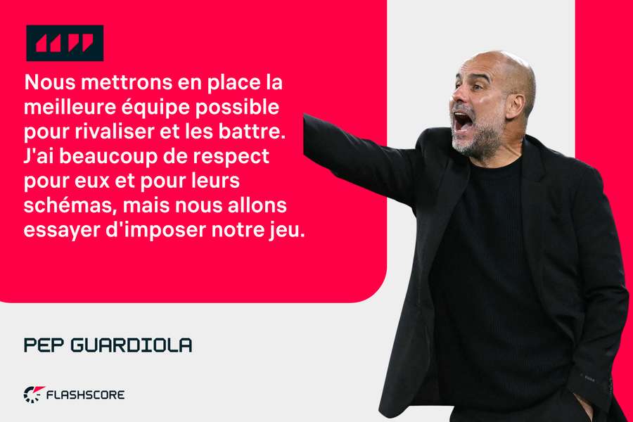 Guardiola sur ses gardes.