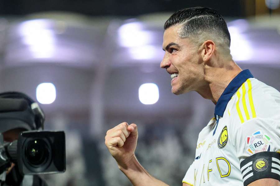 Cristiano Ronaldo marcou seu 26º gol na atual edição da Liga Saudita
