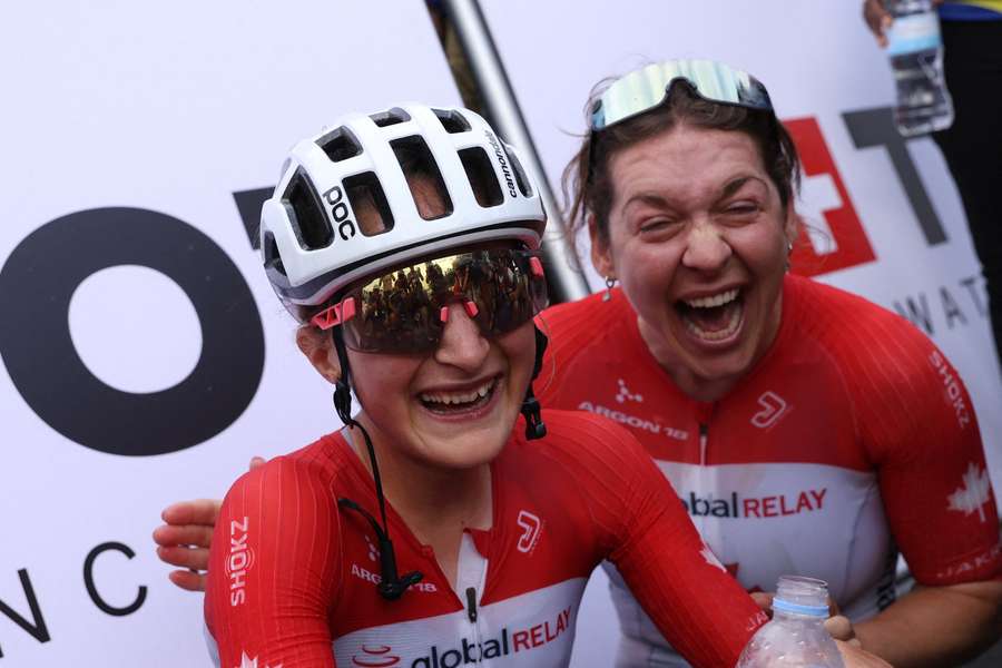 Vallieres secured a surprise gold in the women's road race
