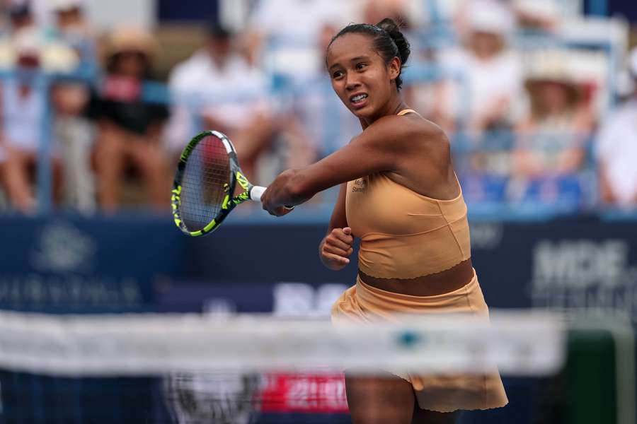 Leylah Fernandez won the title in DC on Sunday