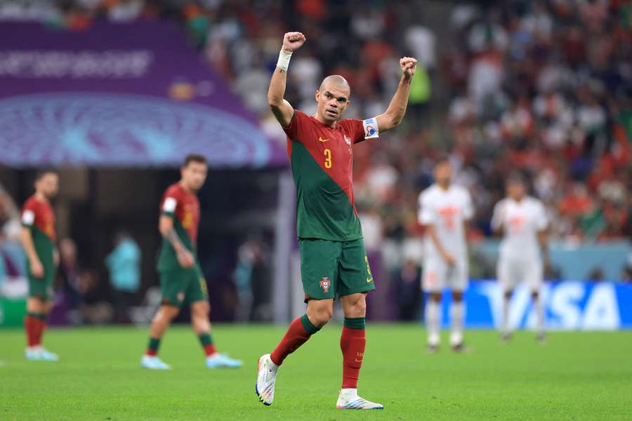 Pepe foi o mais velho da história da Seleção Nacional a alinhar num Mundial, em 2022, aos 39 anos