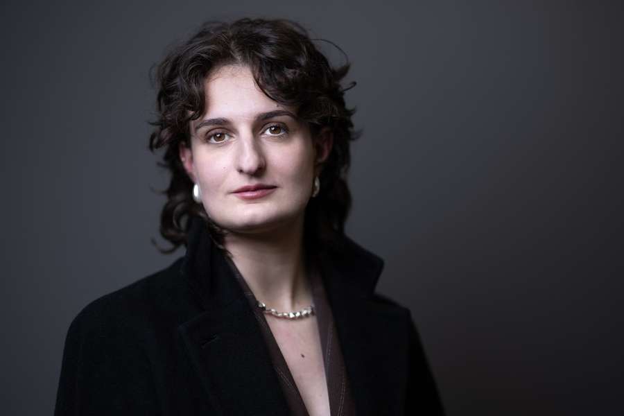 Gabriella Papadakis à Paris ce jeudi.