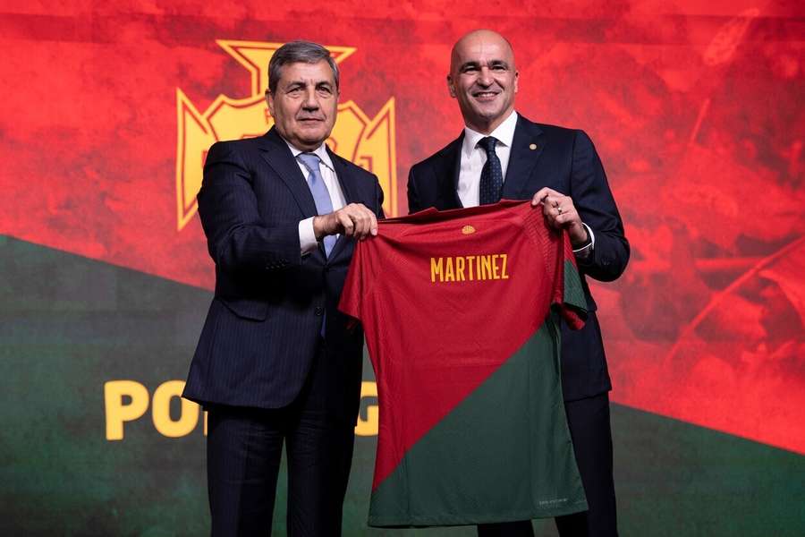 Roberto Martínez: "Tenho a esperança de que vamos cumprir os nossos objetivos"