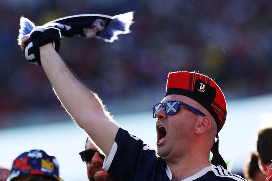 A vocal Scottish fan A vocal Scottish fan