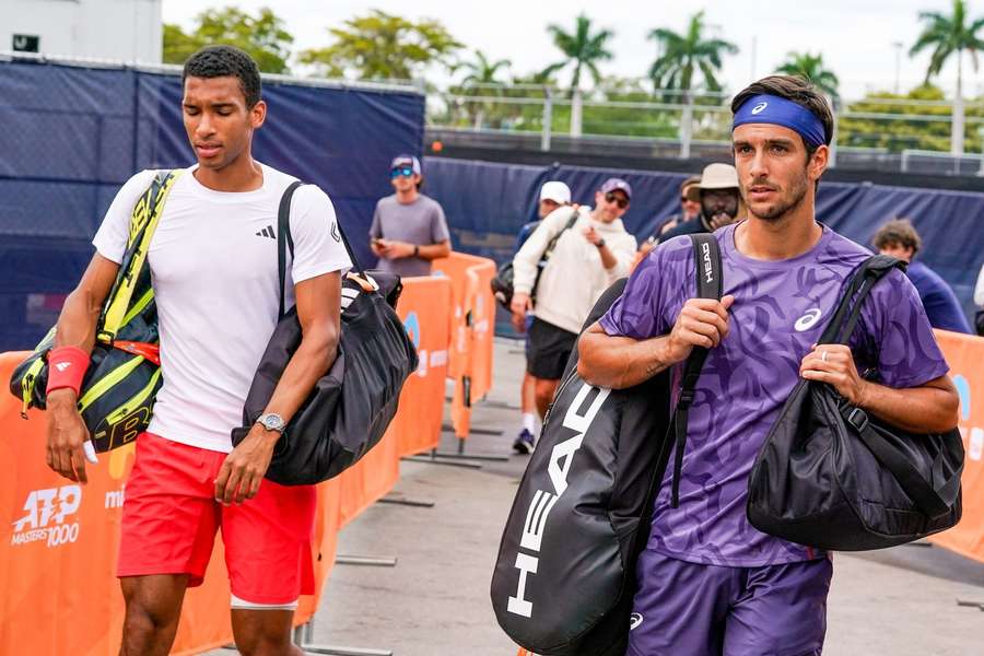 Félix Auger-Aliassime și Lorenzo Musetti