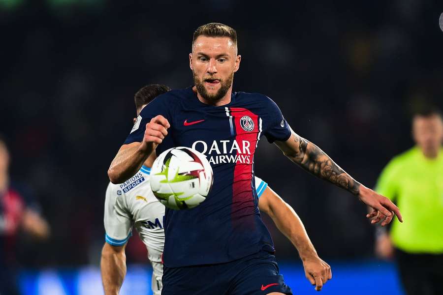 Milan Škriniar pomohol v defenzíve k čistému kontu, ale PSG to stačilo len na bod.