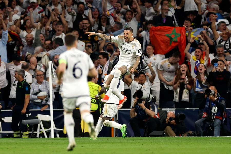 Joselu var super-sub for Real Madrid.