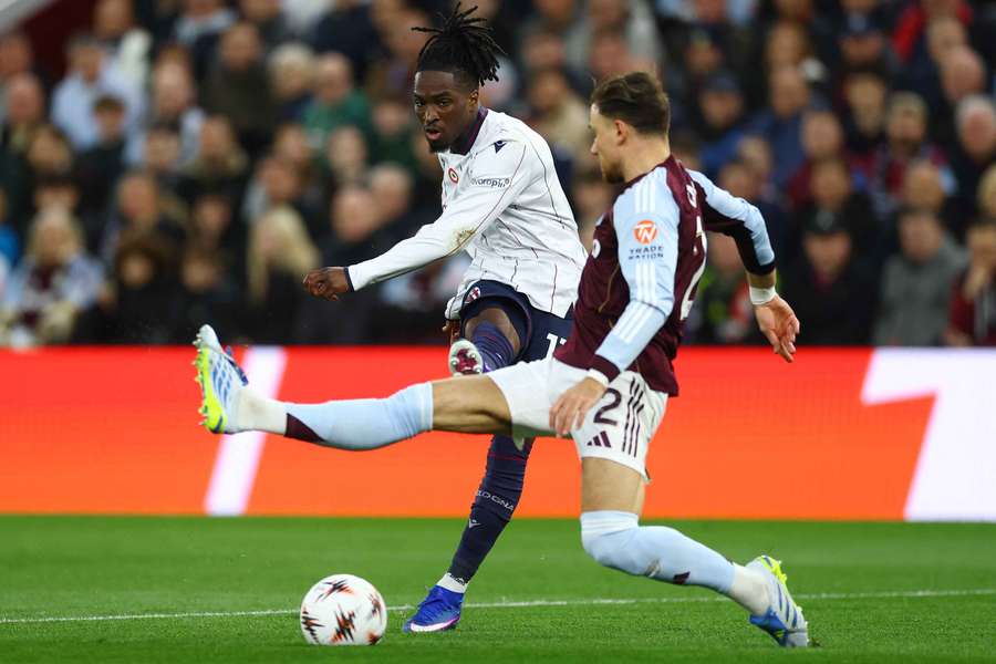 Jonathan Rowe in action for Bologna Jonathan Rowe in action for Bologna