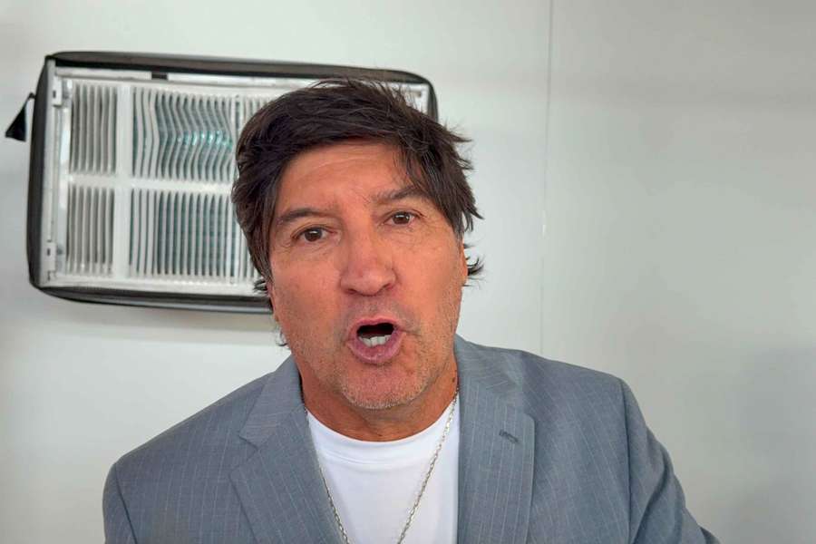 Iván Zamorano, antigo avançado do Inter de Milão Iván Zamorano, antigo avançado do Inter de Milão