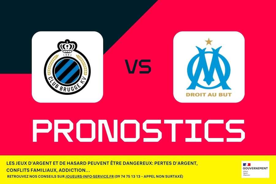 Club Bruges – Marseille : pronostics, meilleurs paris et cotes (Ligue des champions)