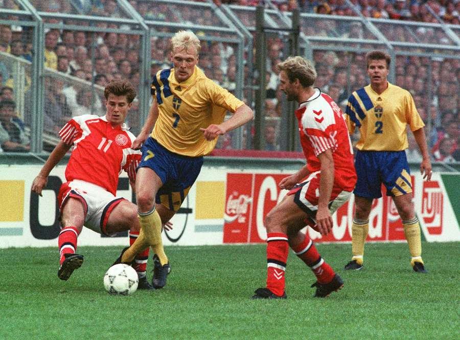 Dinamarca contra Suecia 1992 Dinamarca contra Suecia 1992