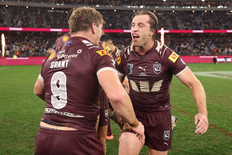 Storm pair Harry Grant and Cameron Munster are among those missing on Origin duty this week. Storm pair Harry Grant and Cameron Munster are among those missing on Origin duty this week.