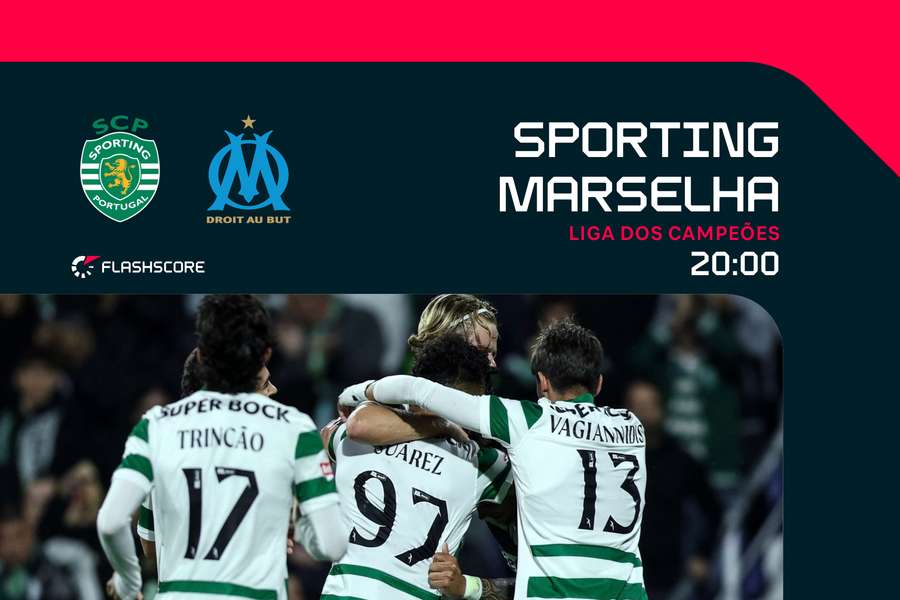 Sporting mede forças com o Marselha