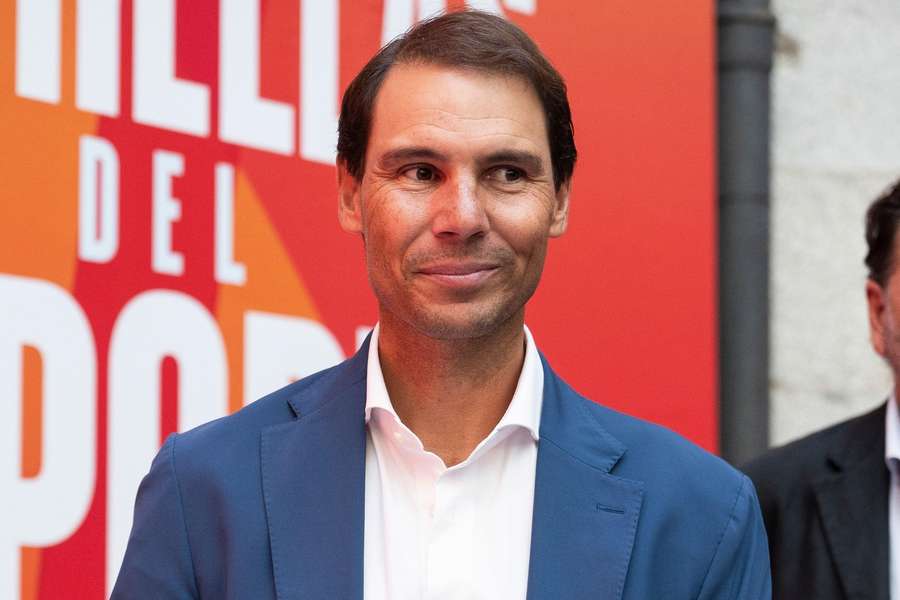 Nadal at an event in Madrid earlier this month Nadal at an event in Madrid earlier this month