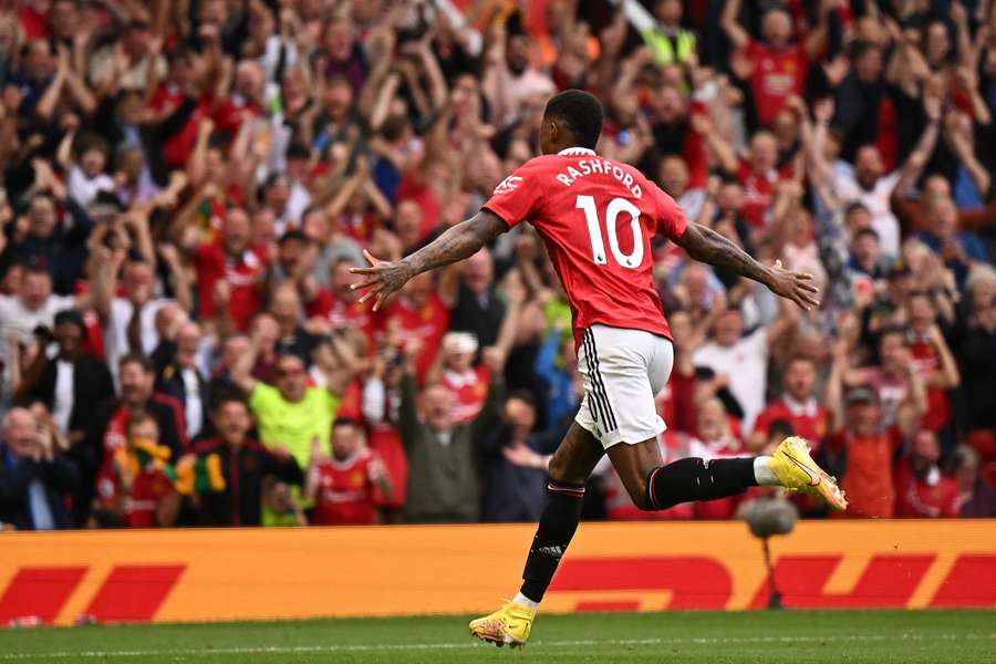 Marcus Rashford potěšil příznivce United.