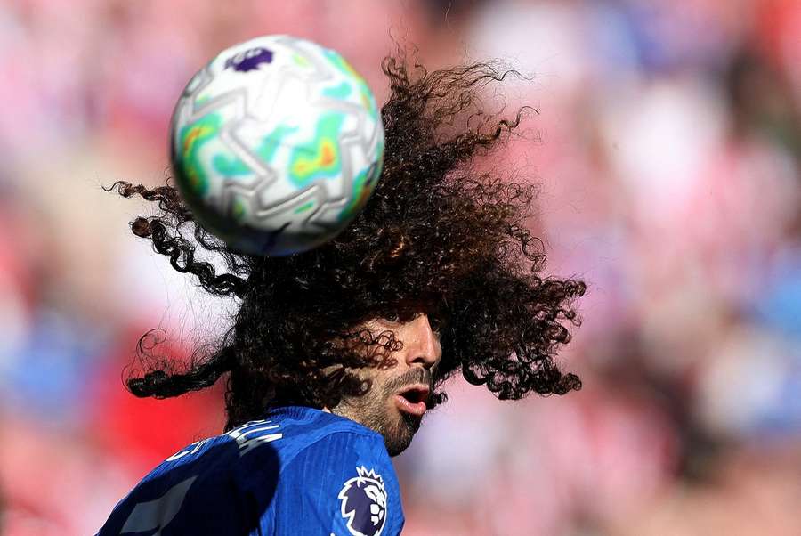Marc Cucurella de la Chelsea în acțiune Marc Cucurella de la Chelsea în acțiune