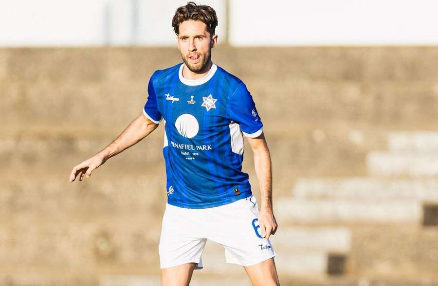 João Figueiredo num jogo do Freamunde