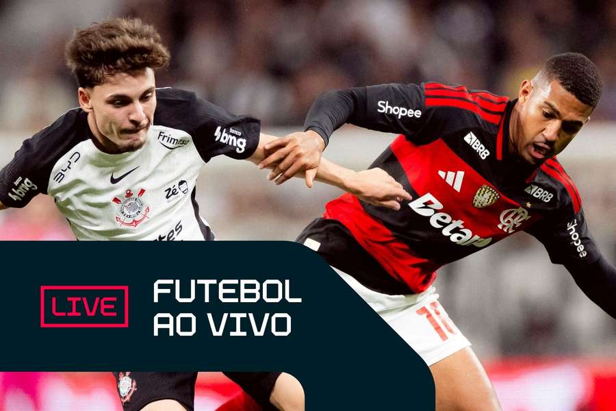 Breno Bidon e Samuel Lino em Corinthians x Flamengo, pelo Brasileirão Breno Bidon e Samuel Lino em Corinthians x Flamengo, pelo Brasileirão