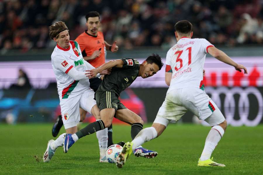 Augsburg hrál s Unionem Berlín nerozhodně 1:1.