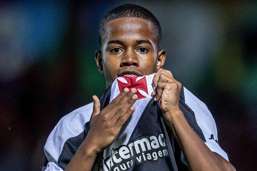 O Vasco fez 5 gols para chegar nas quartas de final da Copinha