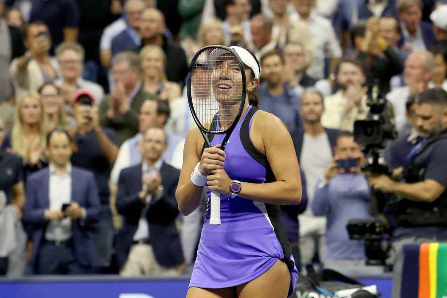 Pegula speelt haar eerste halve finale op een Grand Slam