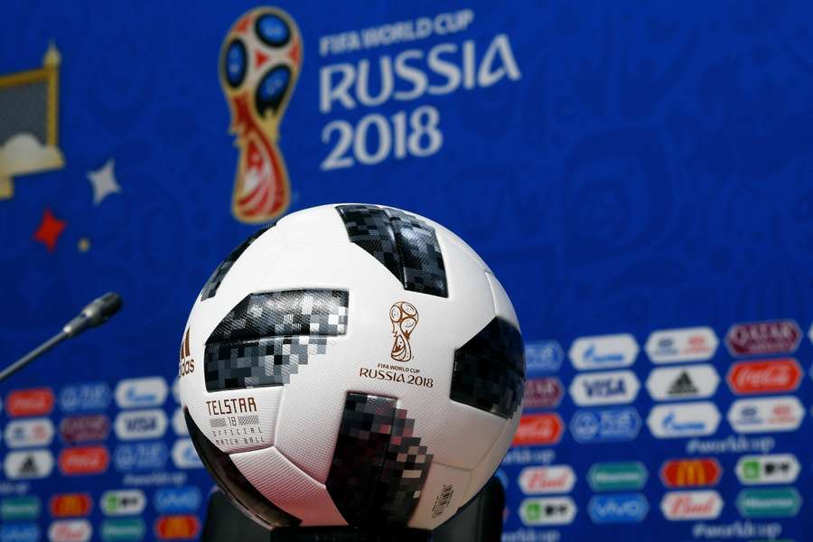 Telstar 18, usada na Copa da Rússia, em 2018.