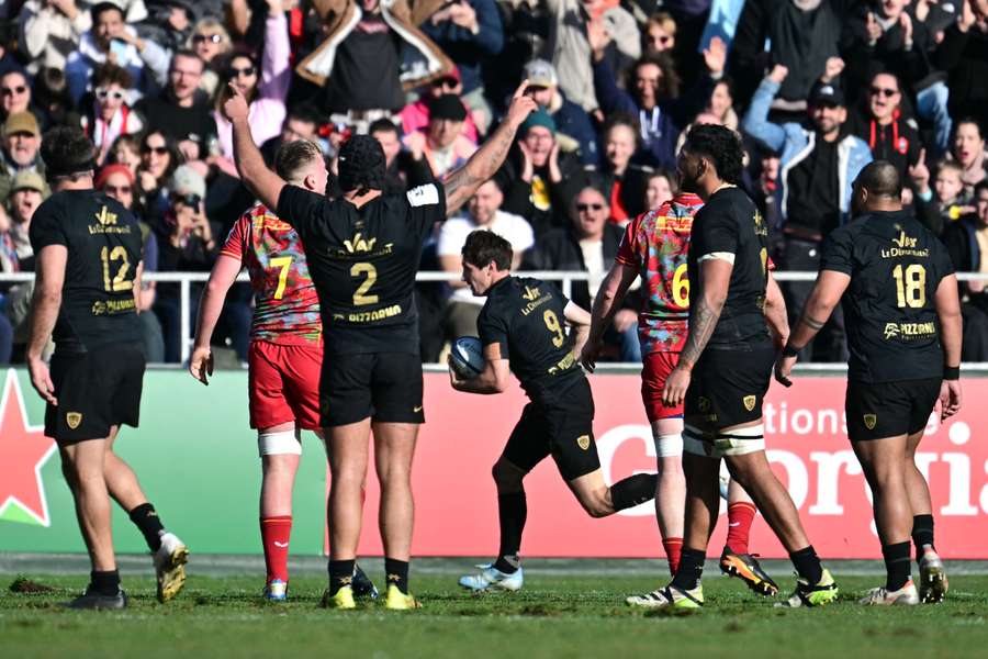 Baptiste Serin s'est offert un vrai essai de n°9.