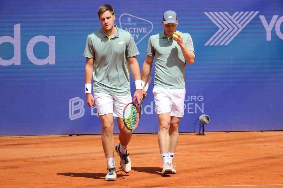Harri Heliovaara and Henry Patten are out of the French Open