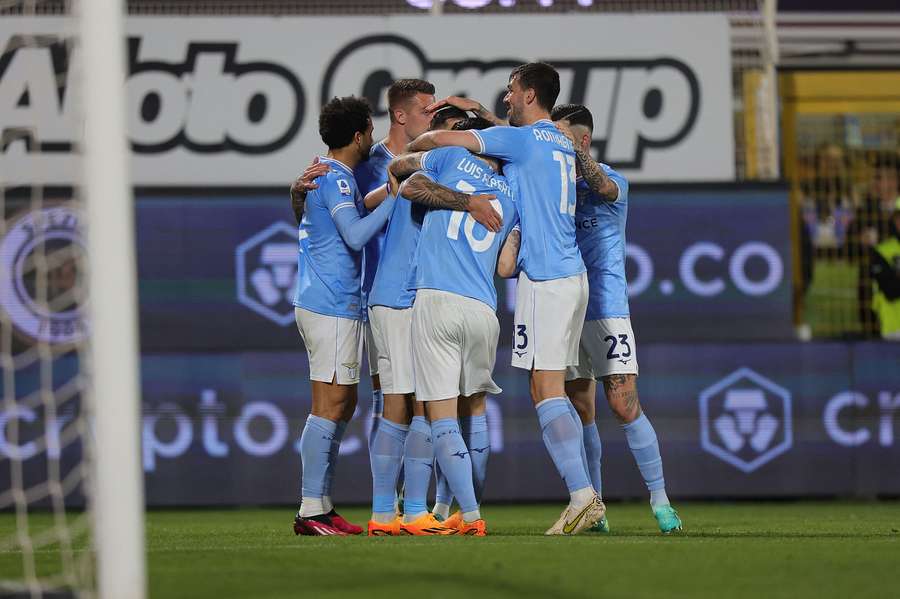 Lazio slavilo branku třikrát.