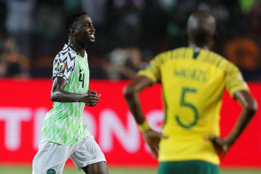 Wilfred Ndidi in action for Nigeria