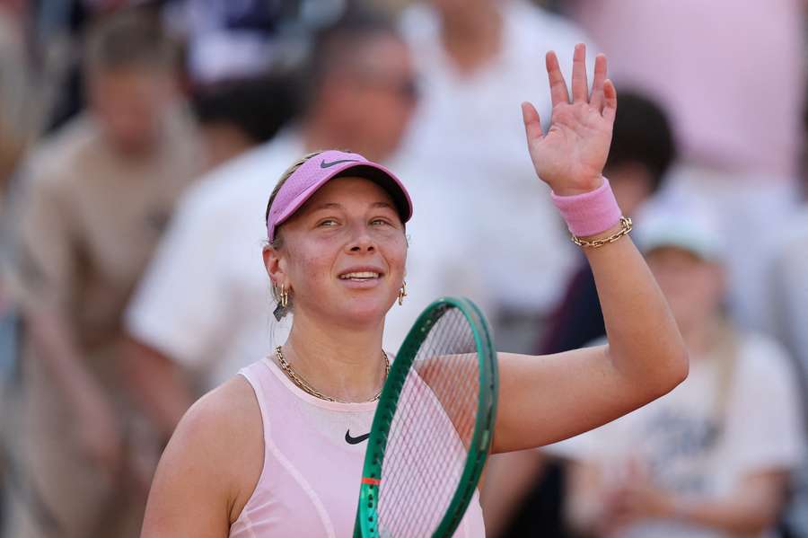Anisimova (USA) ist zurzeit die Nummer 6 im WTA-Ranking Anisimova (USA) ist zurzeit die Nummer 6 im WTA-Ranking