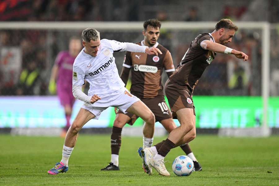 Wirtz e Boukhalfa, marcador do golo do empate