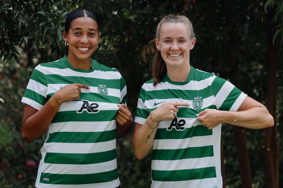 Ashley Barron e Mackenzie Cherry oficializadas no Sporting