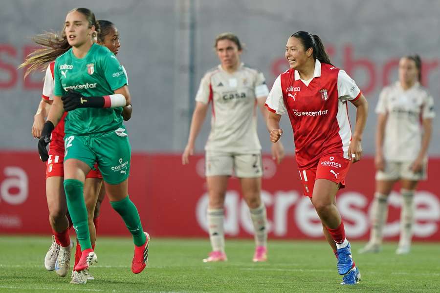 Maribel Flores fez o golo do SC Braga