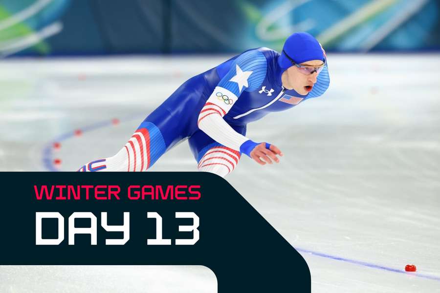 21-year-old Jordan Stolz is the favorite for the mens 1500 meter event in speed-skating