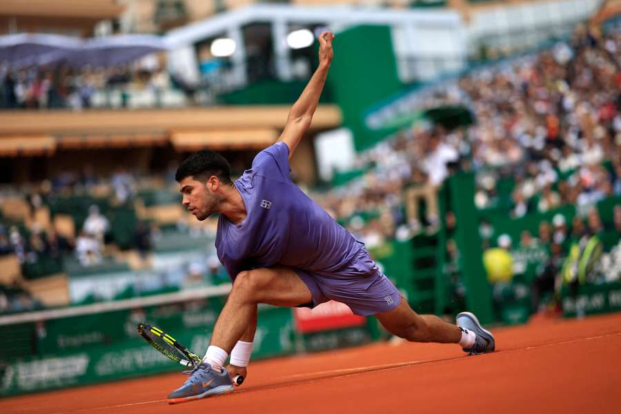 Carlos Alcaraz em Monte Carlo