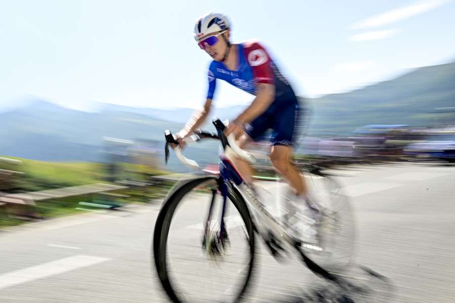 Grégoire au Tour de France 2025.